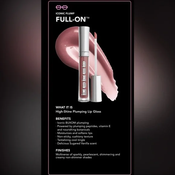 Buxom Full On Lip Plumping Lip Polish 👄 New. - Picture 3 of 9